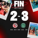 Un combat énorme… mais une défaite cruelle au tie-break