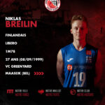 Effectif 2026/2027 : le CVB52 fait le point et accueille Niklas Breilin